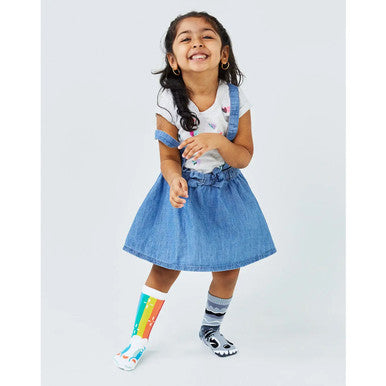Rainbowface + Mr. Gray Kids Socks
