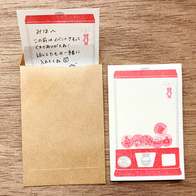 Gacha Gacha Mini Letter Set