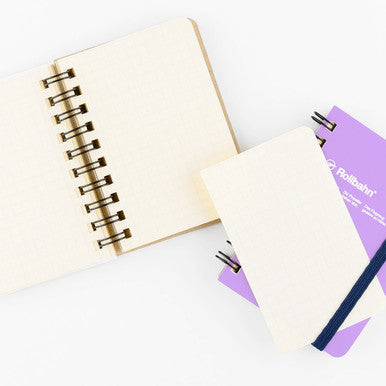 Rollbahn Mini Memo Notebook, Red