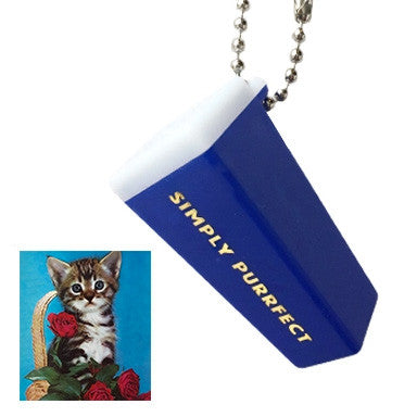 Rose Kitty Simply Purrfect Key Pal