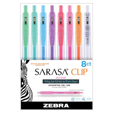 Sarasa Clip Milky Pen Set