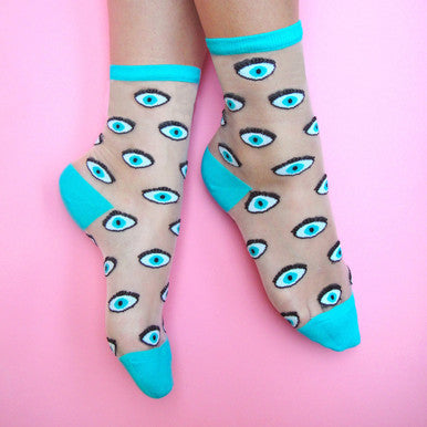 Eye Sheer Socks