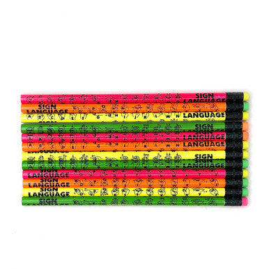 Sign Language Pencils