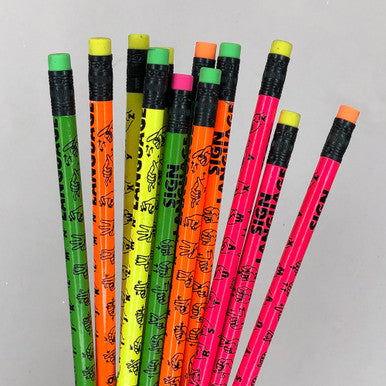 Sign Language Pencils