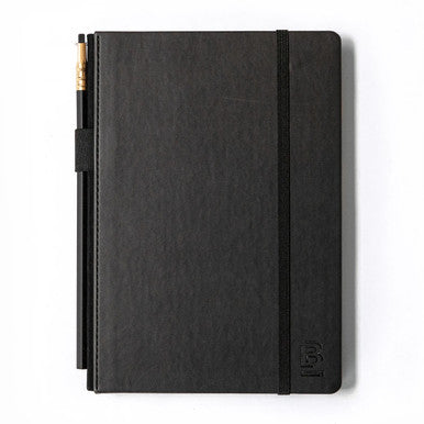 Medium Blackwing Slate Blank Notebook, Black