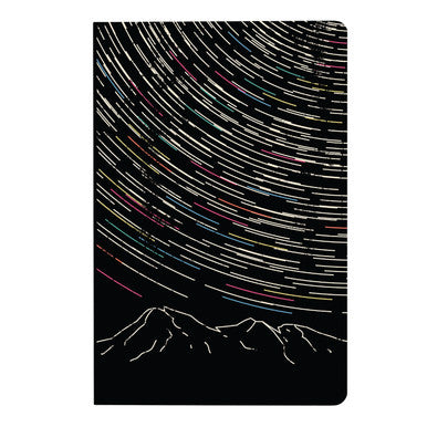 Star Trails Layflat Notebook