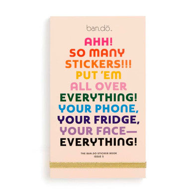 Ahh! So Many Stickers Sticker Book