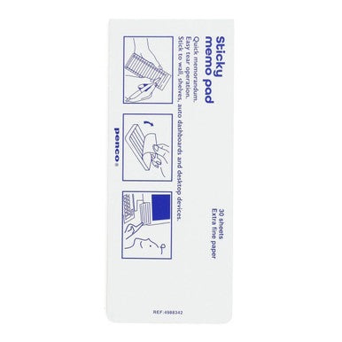 Sticky Memo Pad, Monthly