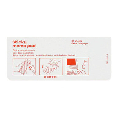 Sticky Memo Pad, Weekly
