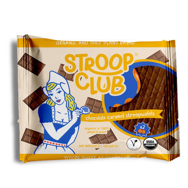 Vegan Chocolate Caramel Stroopwafel