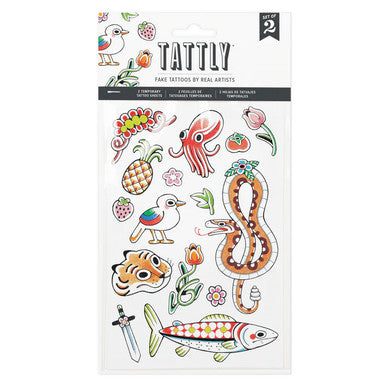 Menagerie Flash Tattoo Sheets