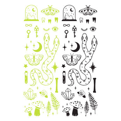 Curiosities Tattoo Sheets