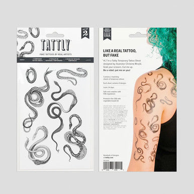 Unfurling Tattoo Sheets