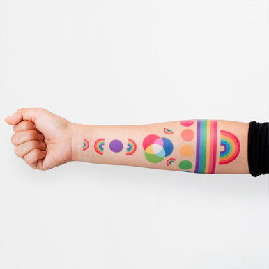 Rainbow Tattoo Set