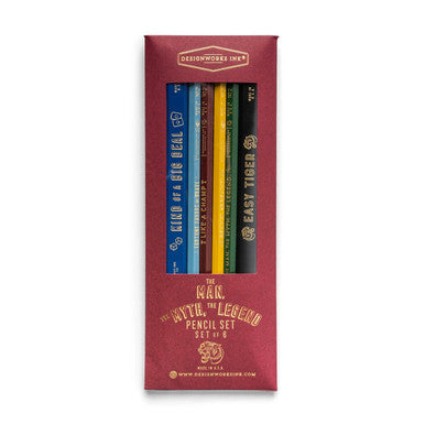 The Man, The Myth, The Legend Pencil Set