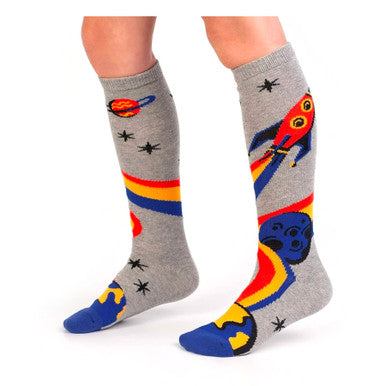 Trip to the Moon Kids Knee High Socks