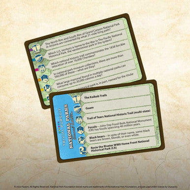 National Parks Trivial Pursuit, Travel Edition