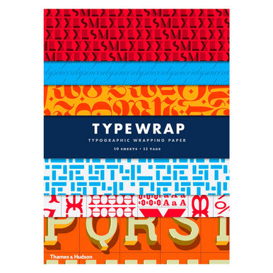 Type Wrap: Wrapping Paper + Gift Tags
