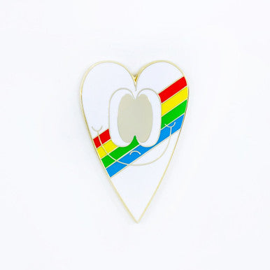 XL Heart Enamel Pin