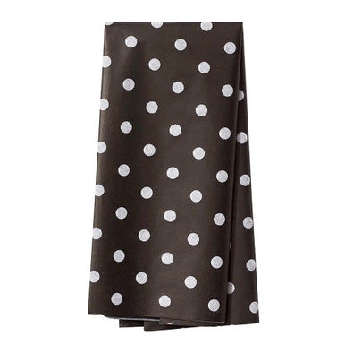 White Dots on Black Tissue Paper