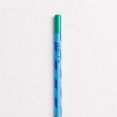 Blue Pattern Pencil