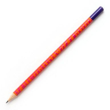 Orange Pattern Pencil