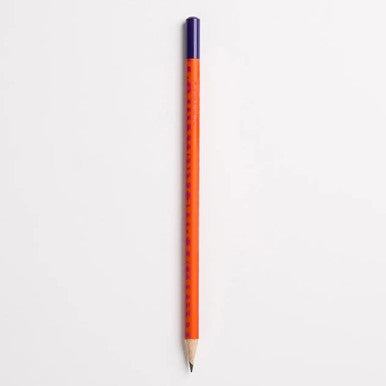 Orange Pattern Pencil