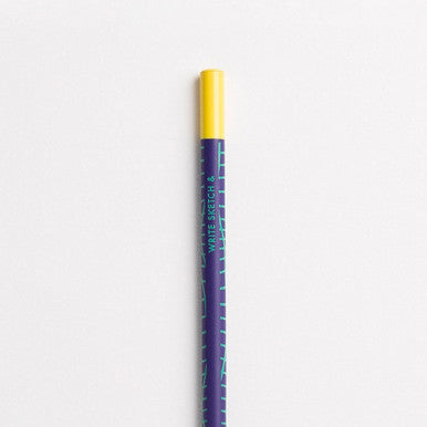 Purple Pattern Pencil