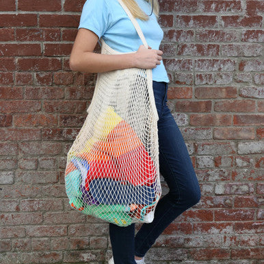 XL Cotton Net Carry-All Bag