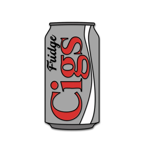 Fridge Cigarette Enamel Pin