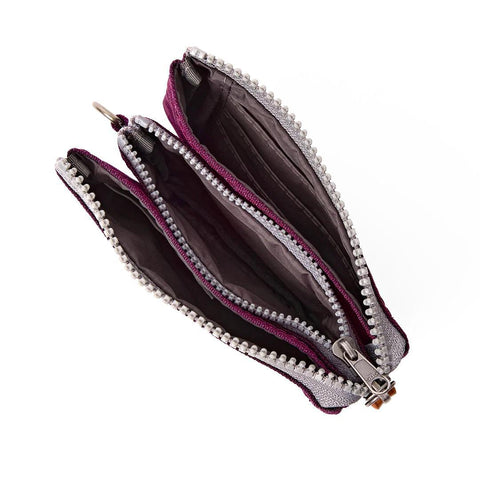 Carnaby Wallet, Cherry Lacquer