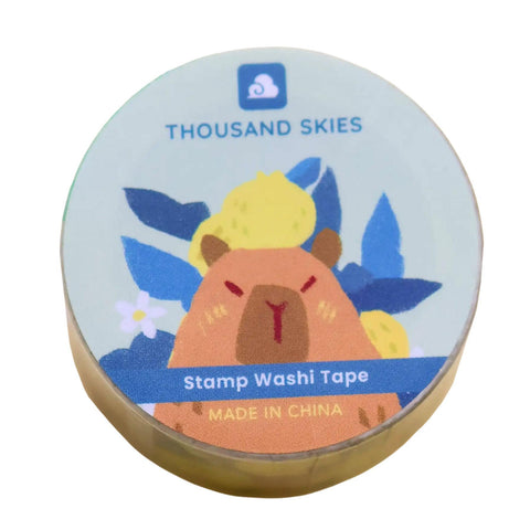 Yuzu Orchard Stamp Washi Tape