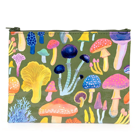Mushroom Zipper Pouch