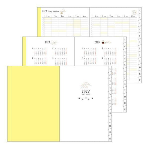 2027 B6 Pocket Diary, Dog