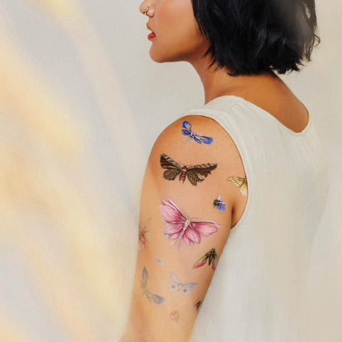 Floraflies Tattoo Sheets