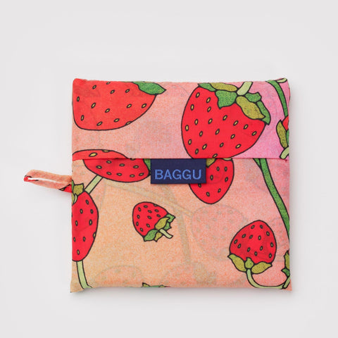 Big Reusable Tote: Strawberry Blossom