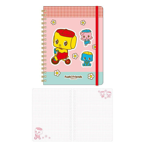 Fueki Friends Ring Notebooks