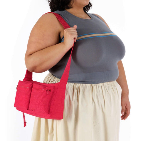Medium Cargo Crossbody Bag: Candy Apple