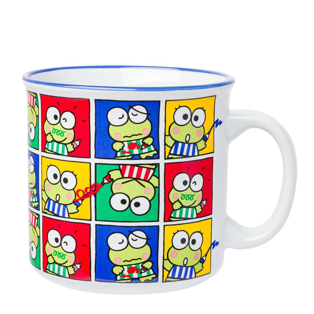 Keroppi Color Doodle Ceramic Mug