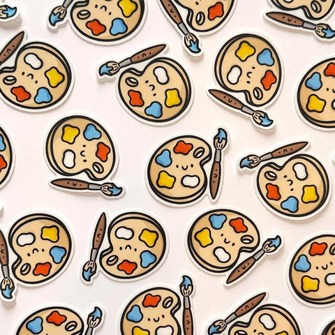 Paint Palette Mini Sticker