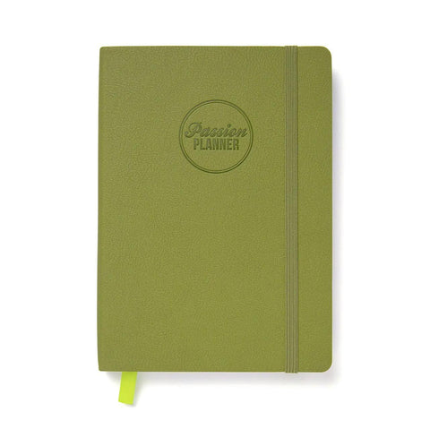 Moss Green Daily Undated Planner