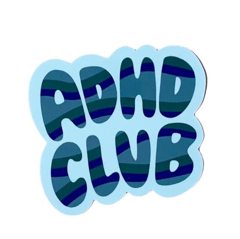 ADHD Club Sticker