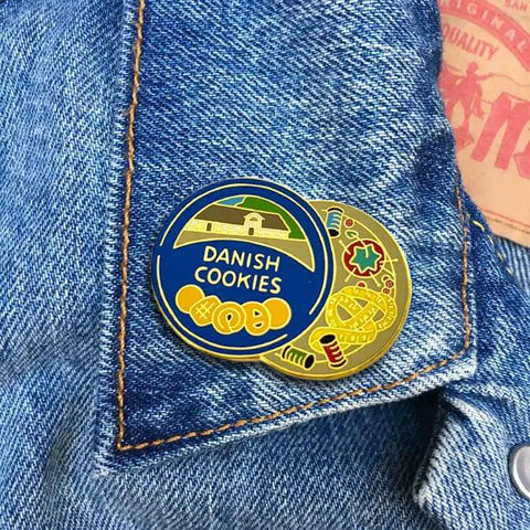 Cookie Tin Enamel Pin