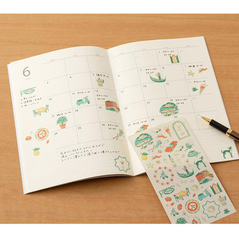 Italian Motifs Sticker Sheet