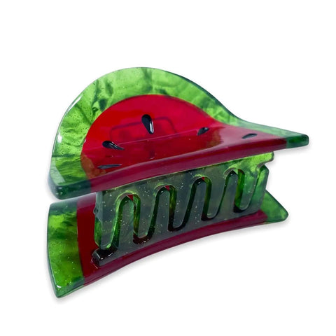 Watermelon Slice Mini Hair Claw