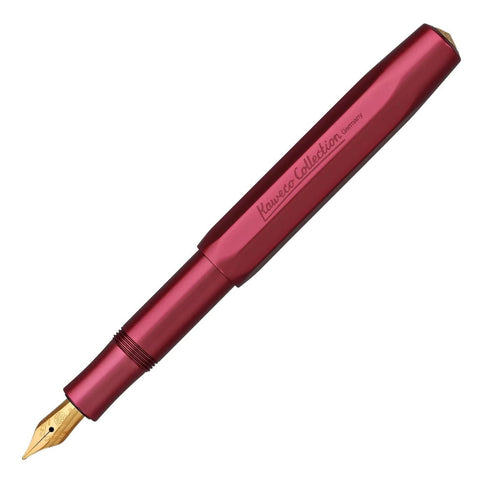 Kaweco Collection AL Sport Fountain Pen, Ruby, F