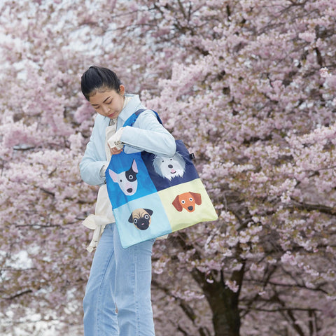 Stephen Cheetham Dogs Recycled Tote Bag