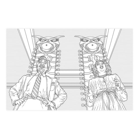 The Official Beetlejuice Coloring Book
