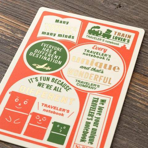 TRAVELER'S notebook, Passport Size, 2027 Plastic Sheet