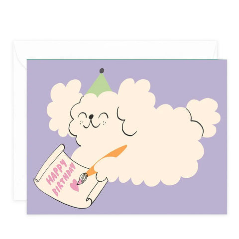 Happy Birthday Painting Card
